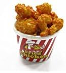 Dollhouse Miniatures Food Fried Chicken Bucket Plastic Supply Charms 14180
