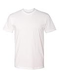 Next Level Mens Premium Fitted Short-Sleeve Crew T-Shirt - Medium - White