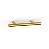 homdiy 50 Pack 5in Cabinet Handles Brushed Brass