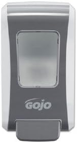 GOJO 527006 FMX-20 Soap Dispenser 2000 ml 6 1/2 x 4 7/10 x 11 7/10 White/Gray 6/Carton