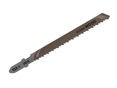 DeWalt DT2053QZ Jigsaw Blades for Wood T-Shank HCS T101BR (Pack of 5), DEWDT2053QZ