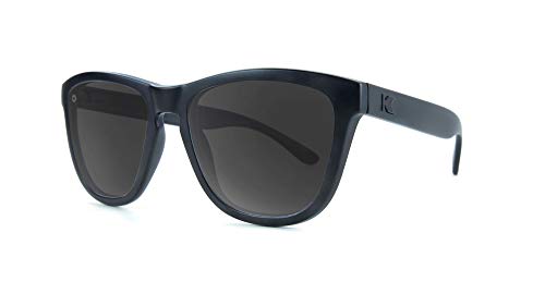 Knockaround Premiums Polarized Sunglasses With Black On Black Frames/Black Lenses