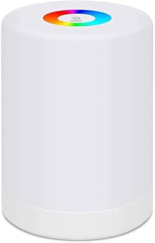 LED Night Light, Smart Bedside Table Lamp, Touch Control, Dimmable