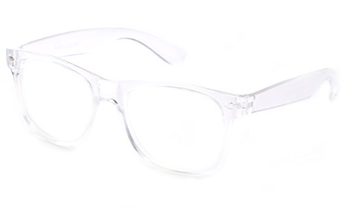 Clear Lens Fashion Fun Nerd Cosplay Geek Colors Rainbow Multi Color BUY 3 GET 50% OFF!