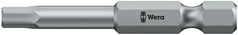 Wera Fastener Drive Bit, 89.0 mm, Hex-Plus 2,5 x 89 mm, Silver, Variety pack