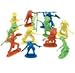 Rhode Island Novelty Cowboy  Indian Toy Figurines 144 ct 2inch - 3inch