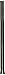 Coats Thread & Zippers F2524-BLK Heavyweight Brass Separating Metal Zipper, 24