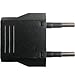 United States to French Polynesia/Tahiti Travel Power Adapter to Connect North American Electrical Plugs to Polynesian Outlets For Cell Phones, Tablets, e-book Readers, and More (2-Pack, Black)