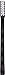 SPARTA Flo-Pac Grout Brush, Utility Brush with Crimped Stainless Steel Bristles for Cleaning, Detail Work, and Janitorial Use, 7 Inches, Black