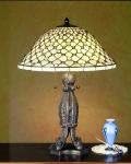 jewel filled table lamp