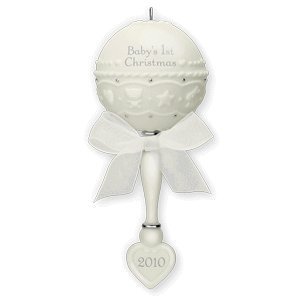 2010 baby's first christmas ornament
