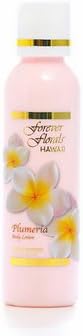 Plumeria Body Lotion 1 Bottle 4oz Forever Florals Hawaii and 1 Tube of Noni Maile Lavender Body Lotion and 1 Bar of Plumeria Face &amp; Body soap by Forever Florals