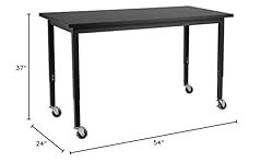 National Public Seating, Steel HT ADJ Lab Table