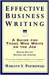 Effective Business Writing 2nd (second) edition Text Only