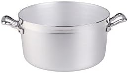 Pentole Agnelli Family Cooking Aluminium Saucepot With 2 Handles, 15.85 Litre, Silver, 15.9 Litri - Image 3