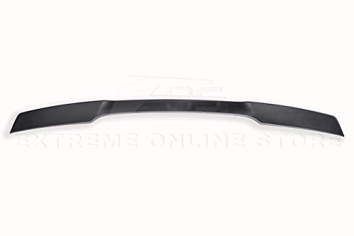 Extreme Online Store for 2005-2013 Chevrolet Corvette C6 All Models | ZR1 Style Rear Trunk Lid Wing Spoiler with Hardware Included (ABS Plastic - Painted Matte Black)
