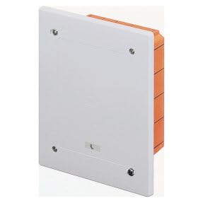 Gewiss Modular Derivation Cassette 138X16, IP55 Antiurto Cover, Plastic, Orange (GW48671)
