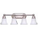 Hampton Bay 4-light Brushed Nickel Bath Light