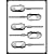 3 Pack- Car Sucker Hard Candy Mold