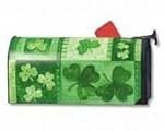 MailWraps Shamrock Collage Mailbox Cover #05815