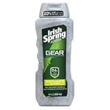 Irish Spring Gear Body Wash Exfoliating, 18 oz - 2pc