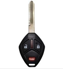 Remote Head Key For Mitsubishi Endeavor 2006 - 2007 Transmitter Uncut Blade Blank