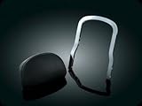 Kuryakyn 1605 Backrest Pad For Plug And Play Sissy Bar For Harley-Davidson