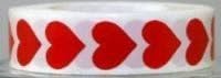 Body Stickers 3/4 Hearts 50 CT by Heart Stickers