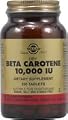 Solgar, Dry Beta Carotene, 10,000 IU, 250 Tablets