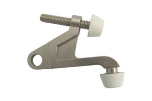 Satin Nickel Finish US15 Interior Exterior Door Hinges (Hinge Pin Door Stop Stopper)