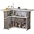 Best of Times Patio Bar and Tailgating Center Standard Package, Solid White