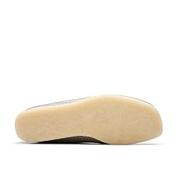 Clarks Men's Wallabee Oxford, Grey Croc Print