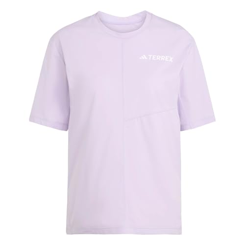 adidas Womens Terrex Multi Climacool T-Shirt, Powder Plum, S