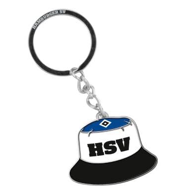 HSV Hamburger SV Keyring Nils, multicoloured, One Size