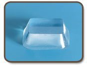 Small Parts Company SPCBS-29 Self-Adhesive Rubber Feet, Clear, 0.78