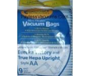 Eureka Style AA Vacuum Bags Microfiltration with Closure - 3 Pack