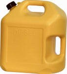5GAL YEL Diesel Can (Pack of 4)