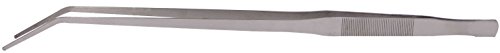 Extra Long Tweezers 18.9 Inch - Stainless Steel Feeding Tongs Professional Garden Froceps Kit Hobby Hand-Feeding Tool for Aquarium Fishtank, Reptiles Snakes Lizard, Python - Straight Or Curved Tips