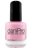 daniPro Infused With Undecylenic Acid Nail Polish PERFECT PINK -0.5Oz- For Healthy Nails