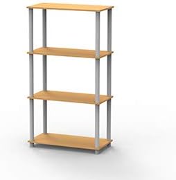 Home Basics Estantería Abierta de Madera Natural: Amazon.es: Juguetes y