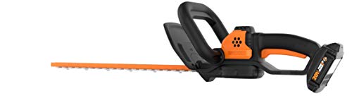 WORX 20-Volt Max 20-in Dual Cordless Electric Hedge Trimmer in the Cordless Electric Hedge Trimmers department at Lowes.com
