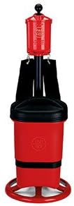 Par Aide Putting Green - Golf Ball Washer - Master Ensemble with Single Trash Mate Red