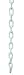 Plastic decorative safety security chain, Crowd Control Center (32', White)
