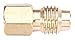 Mastercool 82634 1/4-Inch FL-Female (7/16-20-Inch) x 1/2-Inch ACME-Male Connector