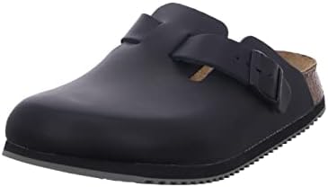 Amazon.com: Birkenstock Unisex Adult Boston Work Clogs, Black, 35