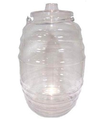 Vitrolero 11 Liter Kunststoffbehälter Mit Deckel – Transparent, BPA-frei, Ideal Für Aguas Frescas & Partys