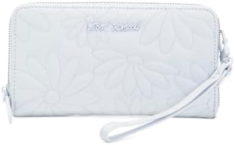 Amazon.com: Vera Bradley RFID Small Zip-Around Wallet (Floating