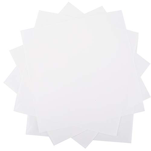 image for Lawei 1000 pack Hamburger Patty Paper - 7 inch Non-stick Square Wax Pa