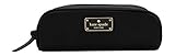 KATE SPADE Small Berrie Wilson Road Pencil/Makeup Case in Black, WLRU3194