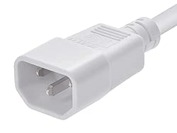 Monoprice Extension Cord - 3 Feet - White | IEC